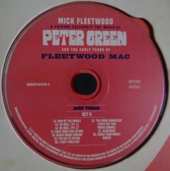 4LP/2CD/Zestaw pudełkowy/Blu-ray Mick Fleetwood & Friends: Celebrate The Music Of Peter Green And The Early Years Of Fleetwood Mac DLX