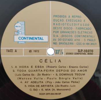 LP Célia: Célia