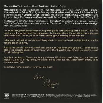 CD Céline Dion: Courage