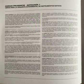 2LP Cergio Prudencio: Antología 1: Obras Para La Orquesta Experimental De Instrumentos Nativos LTD