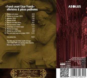 CD César Franck: Franck Avant César Franck: Offertoires & Pièces Posthumes