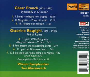 CD César Franck: César Franck - Ottorino Respighi