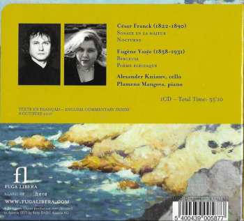 CD César Franck: Works For Cello And Piano