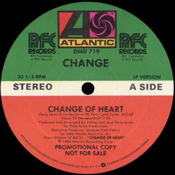Album Change: Change Of Heart