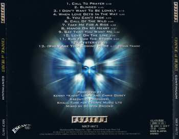 CD Change Of Heart: Continuum = コンティニューム
