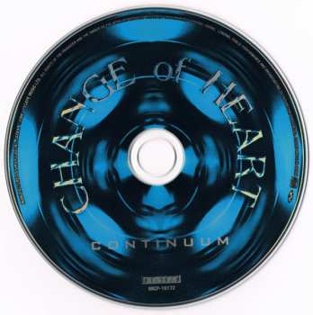 CD Change Of Heart: Continuum = コンティニューム