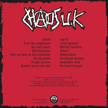 LP Chaos UK: The Morning After The Night Before