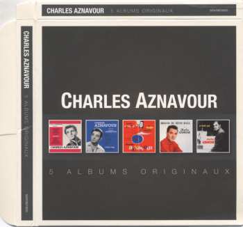 5CD/Zestaw pudełkowy Charles Aznavour: 5 Albums Originaux 