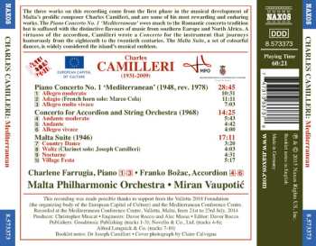 CD Malta Philharmonic Orchestra: Mediterranean: Piano Concerto No. 1 • Accordion Concerto • Malta Suite