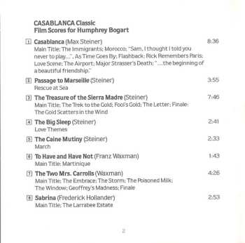 CD National Philharmonic Orchestra: Casablanca - Classic Film Scores For Humphrey Bogart