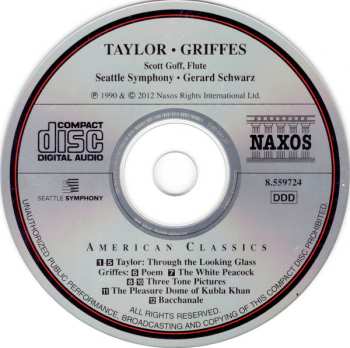 CD Gerard Schwarz: Through The Looking Glass • Poem • The Pleasure Dome Of Kubla Khan