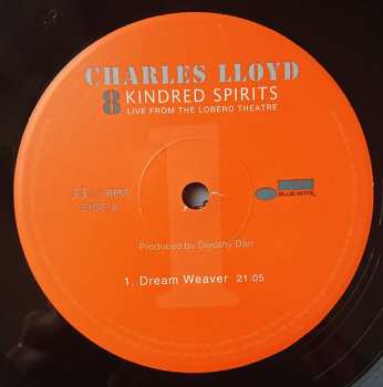 3LP/2CD/DVD Charles Lloyd: 8: Kindred Spirits Live From The Lobero Theater LTD | NUM | DLX