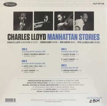 2LP Charles Lloyd: Manhattan Stories LTD | NUM | DLX