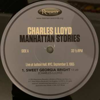 2LP Charles Lloyd: Manhattan Stories LTD | NUM | DLX