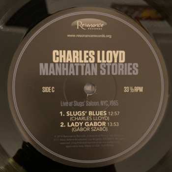 2LP Charles Lloyd: Manhattan Stories LTD | NUM | DLX