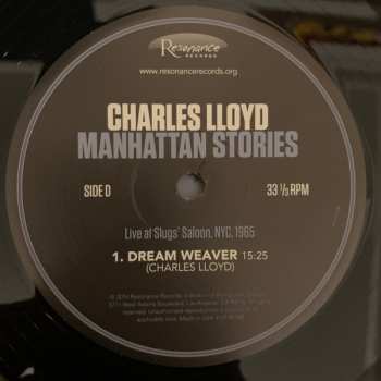 2LP Charles Lloyd: Manhattan Stories LTD | NUM | DLX
