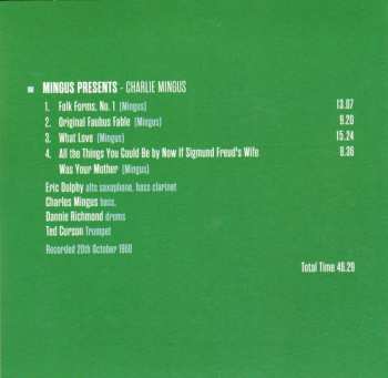 10CD/Zestaw pudełkowy Charles Mingus: Milestones Of A Legend