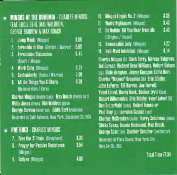10CD/Zestaw pudełkowy Charles Mingus: Milestones Of A Legend