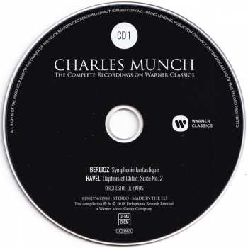 13CD/Zestaw pudełkowy Charles Munch: The Complete Recordings On Warner Classics