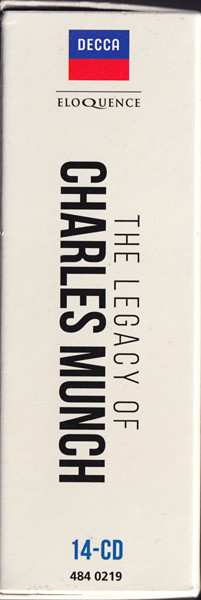 14CD/Zestaw pudełkowy Charles Munch: The Legacy Of Charles Munch