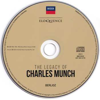 14CD/Zestaw pudełkowy Charles Munch: The Legacy Of Charles Munch