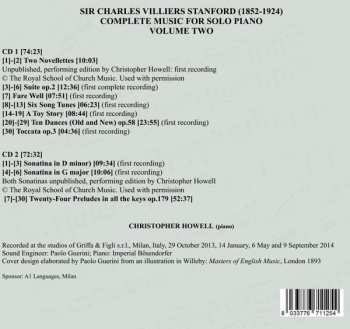 2CD Charles Villiers Stanford: Complete Works For Piano Solo - Vol. 2