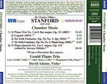 CD Gould Piano Trio: Piano Quartet No. 2 • Piano Trio No. 1 • Legend • Jig • Hush Song