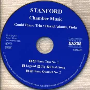 CD Gould Piano Trio: Piano Quartet No. 2 • Piano Trio No. 1 • Legend • Jig • Hush Song