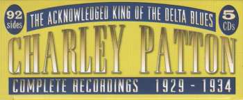 5CD/Zestaw pudełkowy Charley Patton: Complete Recordings 1929 - 1934