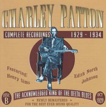 5CD/Zestaw pudełkowy Charley Patton: Complete Recordings 1929 - 1934