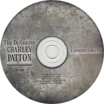 3CD/DVD Charley Patton: The Definitive Charley Patton