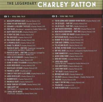 2CD Charley Patton: The Legendary Charley Patton (Down The Dirt Road Blues) (1929-1934 Wisconsin And New York Recordings)