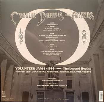 2LP Charlie Daniels: Volunteer Jam 1 • 1974 (The Legend Begins) 