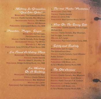 CD Charlie Daniels: Songs From The Longleaf Pines (A Gospel Bluegrass Collection)