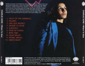 CD Charlie Dore: Where To Now