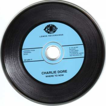 CD Charlie Dore: Where To Now