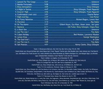 CD Charlie Parker: The Long Lost Bird Live Afro CuBop Recordings