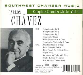 2CD Carlos Chávez: Complete Chamber Music Vol. 4