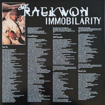 2LP Raekwon: Immobilarity CLR | LTD