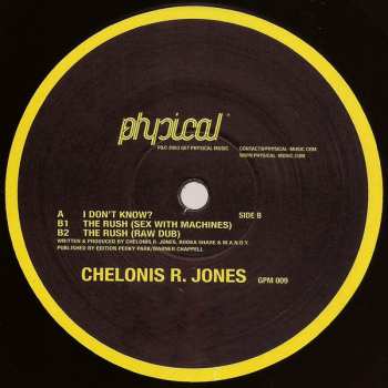 LP Chelonis R. Jones: I Don't Know?