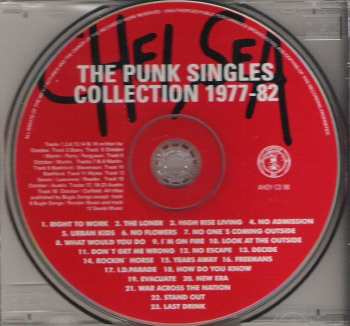 CD Chelsea: The Punk Singles Collection 1977-82