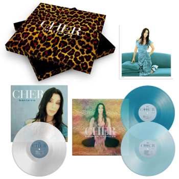 3LP Cher: Believe (remastered) (limited Numbered 25th Anniversary Deluxe Edition) (clear, Sea Blue & Light Blue Vinyl)