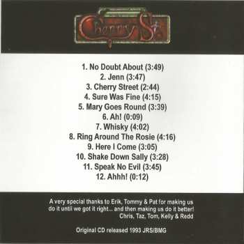 CD Cherry St.: Squeeze It Dry