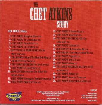 4CD/Zestaw pudełkowy Chet Atkins: The Chet Atkins Story