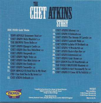 4CD/Zestaw pudełkowy Chet Atkins: The Chet Atkins Story