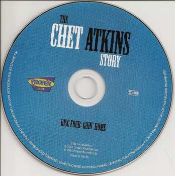 4CD/Zestaw pudełkowy Chet Atkins: The Chet Atkins Story