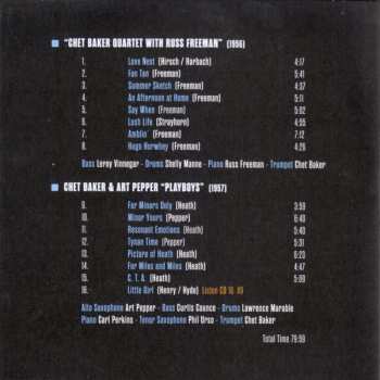 10CD/Zestaw pudełkowy Chet Baker: Milestones Of A Jazz Legend