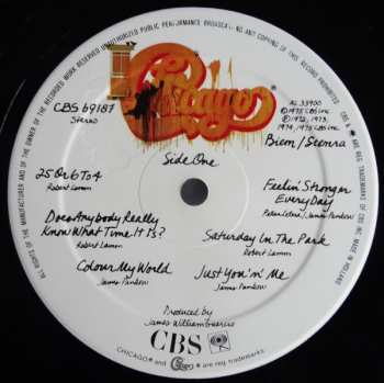 LP Chicago: Chicago IX - Chicago's Greatest Hits