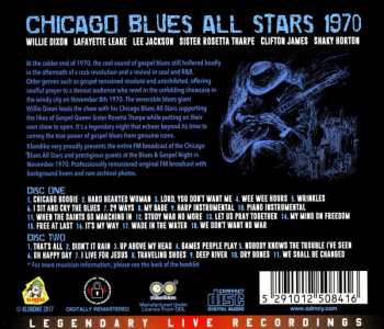 2CD Chicago Blues All Stars: Chicago Blues All Stars 1970