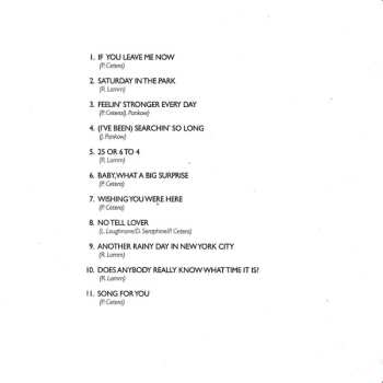 CD Chicago: If You Leave Me Now (And Other Hits)